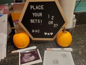 Place Your Bets milestone announcement with ultrasound